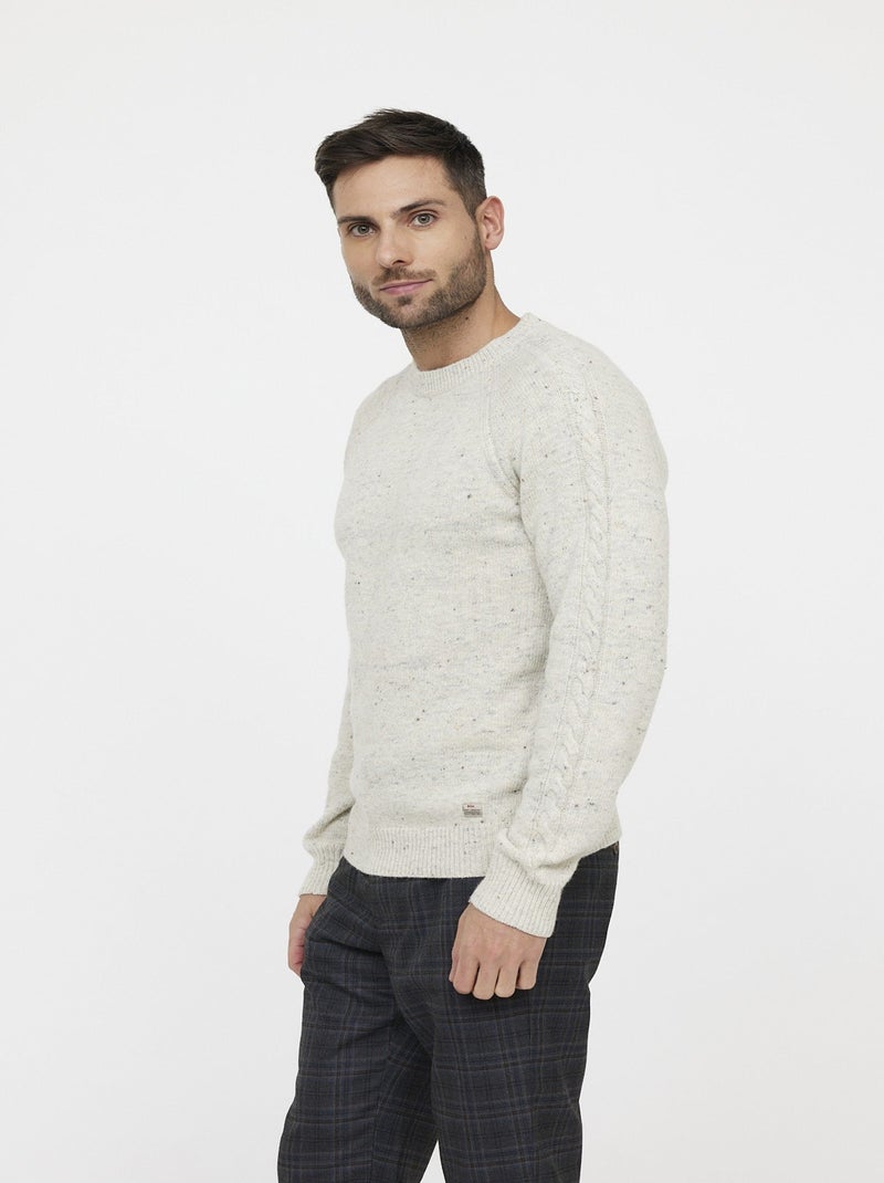 Lee Cooper - Pull CAMBO Ivory Beige - Kiabi
