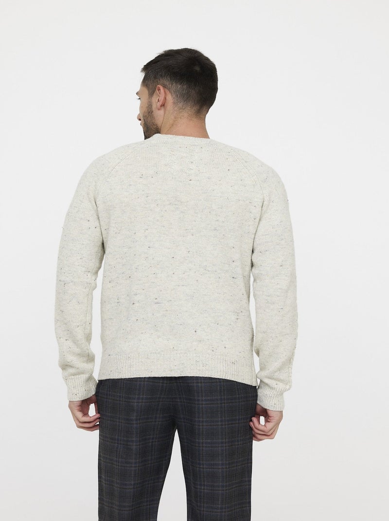 Lee Cooper - Pull CAMBO Ivory Beige - Kiabi