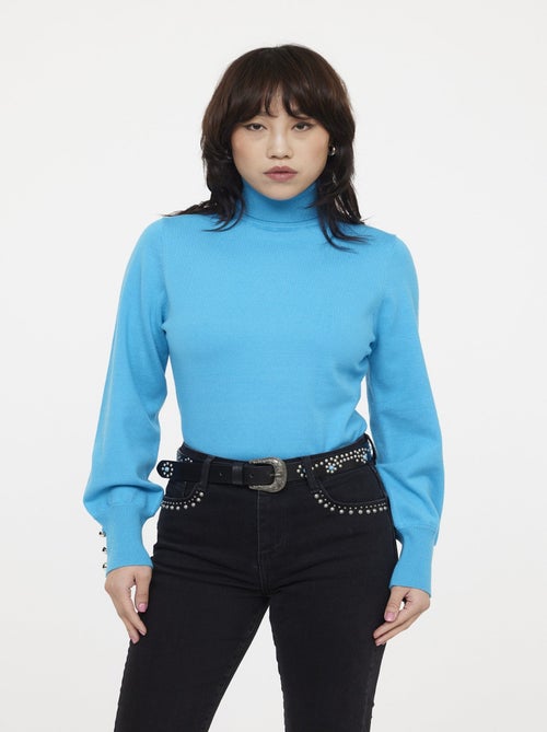 Lee Cooper - Pull CAPER Turquoise - Kiabi