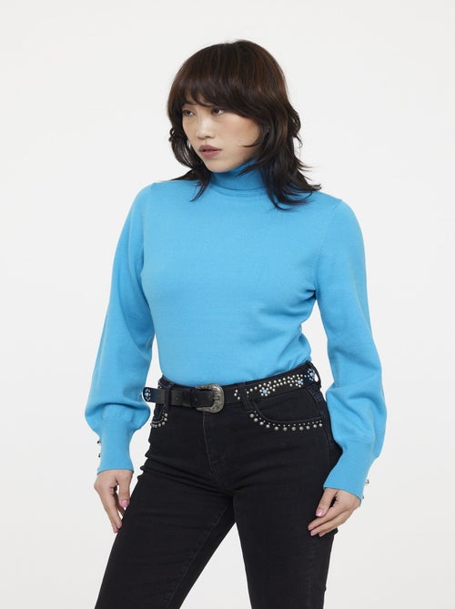 Lee Cooper - Pull CAPER Turquoise - Kiabi