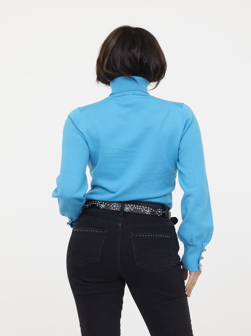 Lee Cooper - Pull CAPER Turquoise Bleu turquoise - Kiabi