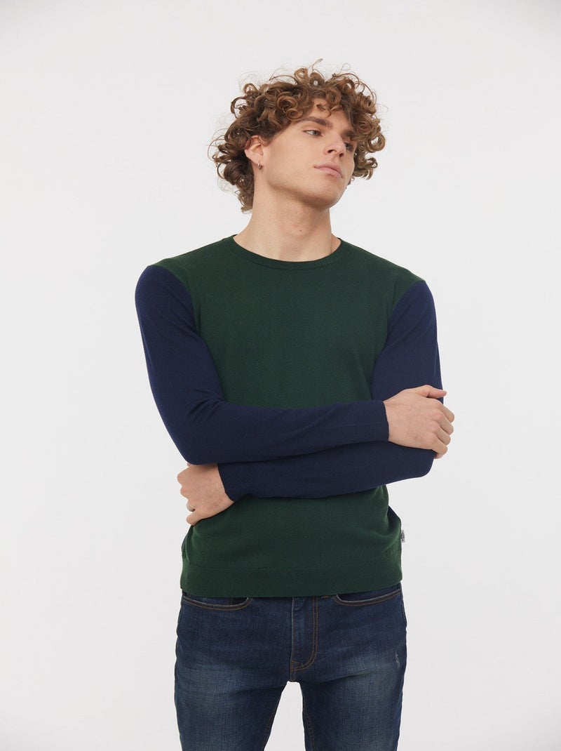 Lee Cooper - Pull CARAIS Vert Profond Vert - Kiabi