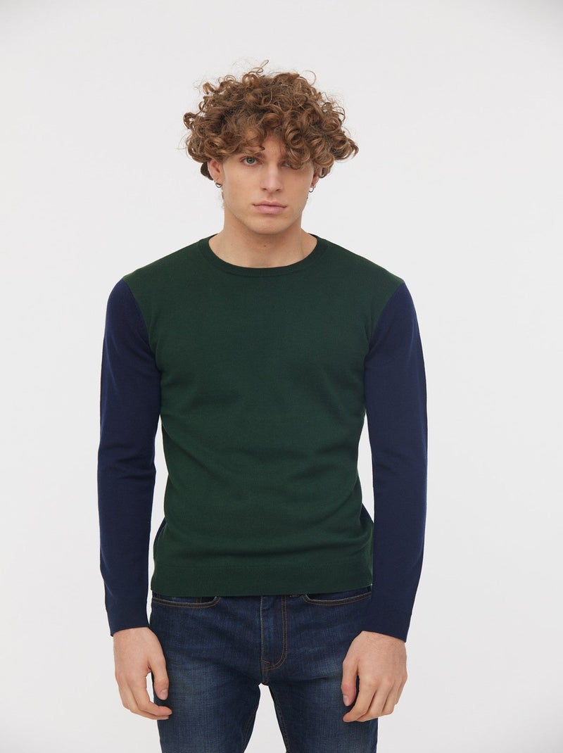 Lee Cooper - Pull CARAIS Vert Profond Vert - Kiabi