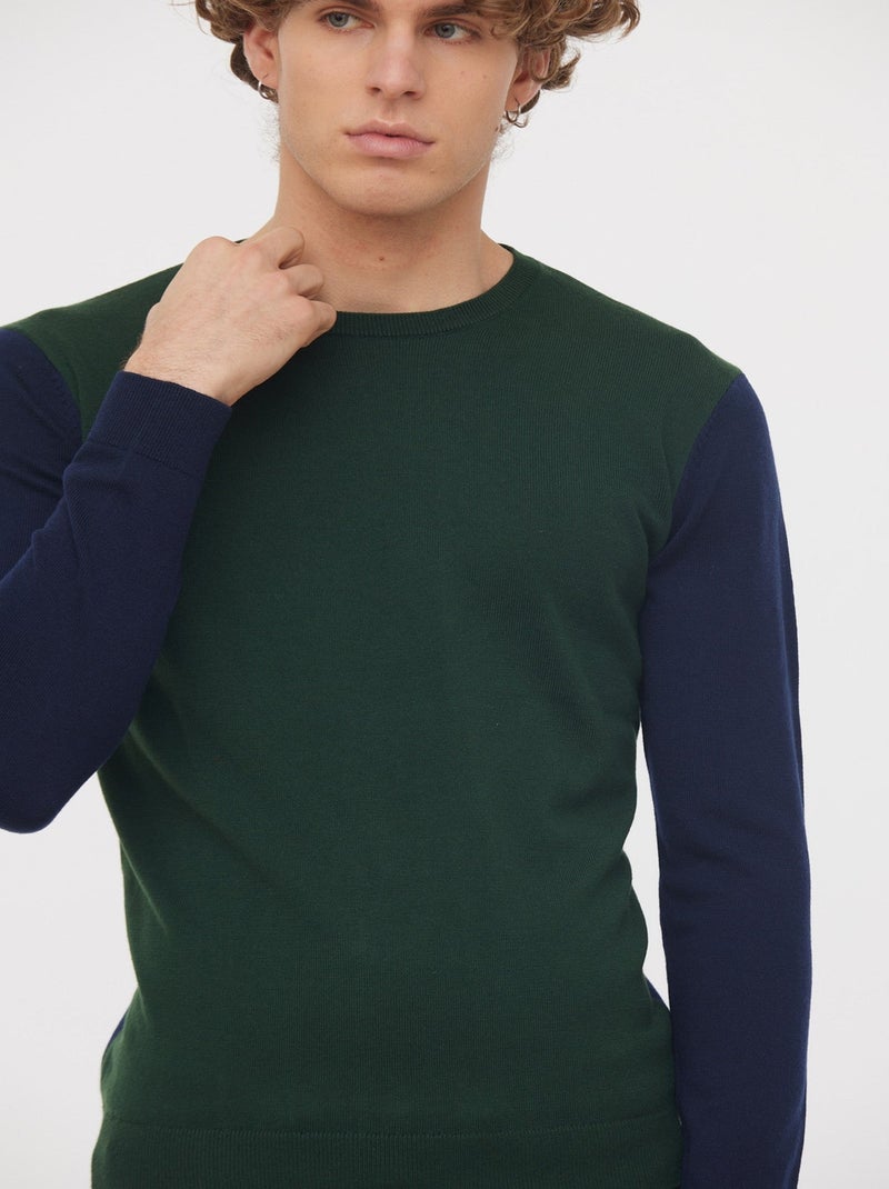 Lee Cooper - Pull CARAIS Vert Profond Vert - Kiabi