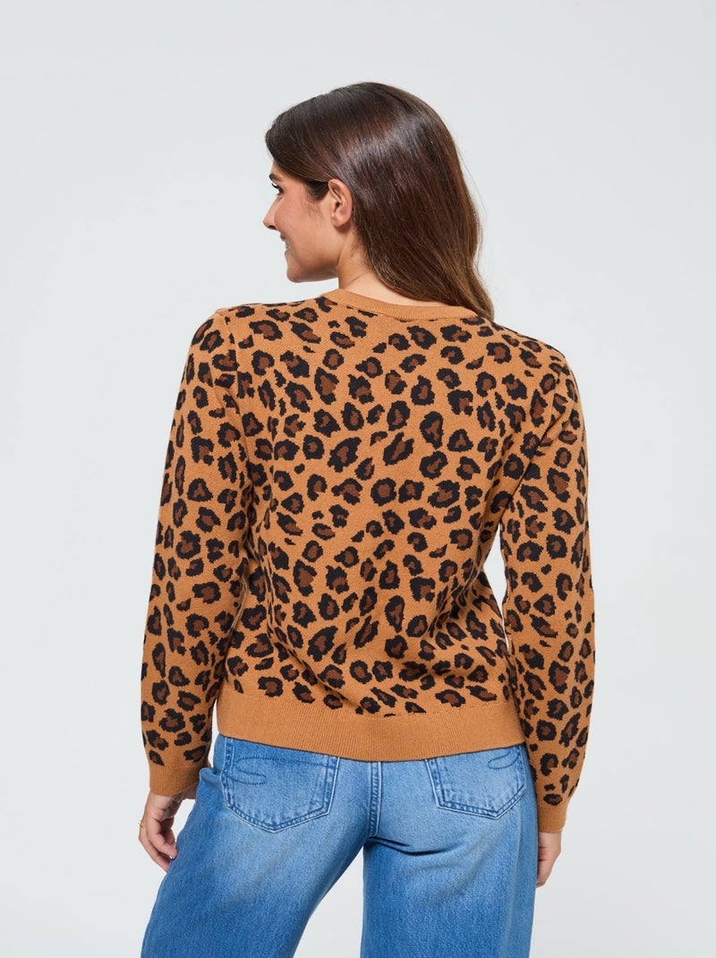Lee Cooper - Pull Cardipar Camel Camel - Kiabi