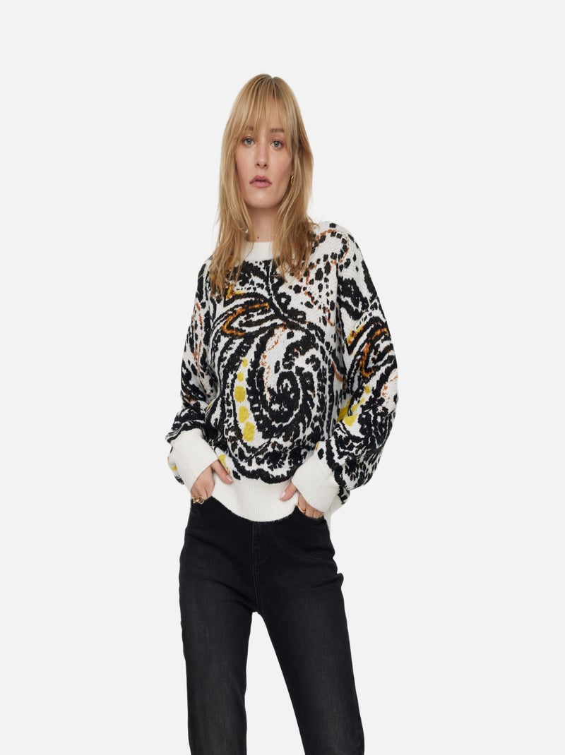 Lee Cooper - Pull Catika Ivory Ivoire - Kiabi