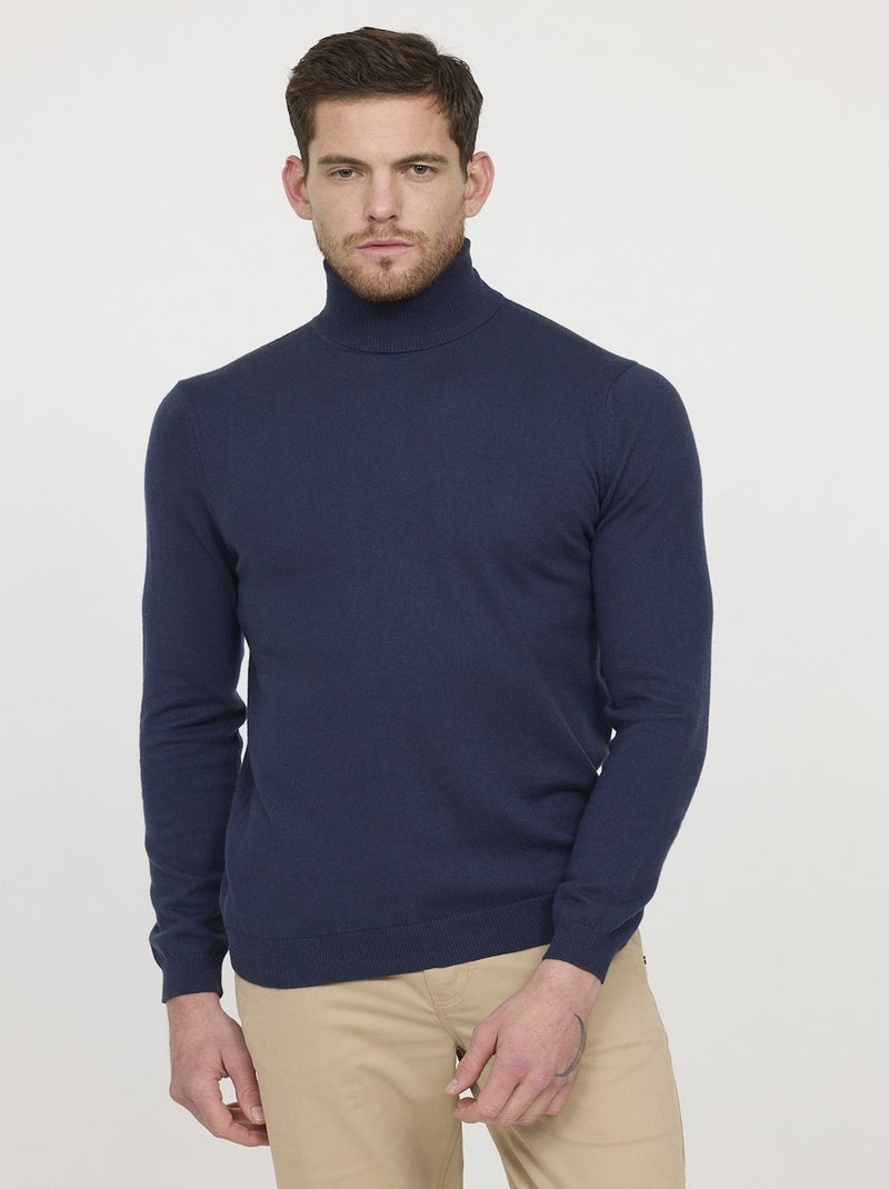 Lee Cooper - Pull CERILO Navy Bleu - Kiabi
