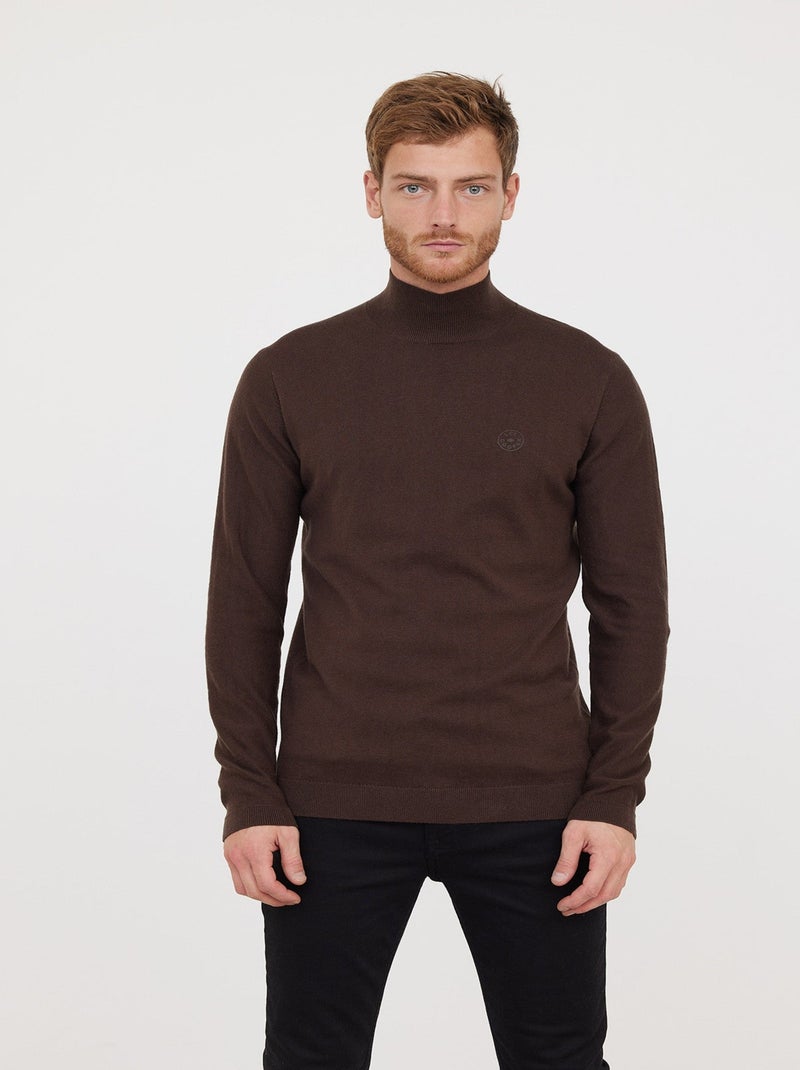 Lee Cooper - Pull CERIO Ecorce Marron - Kiabi