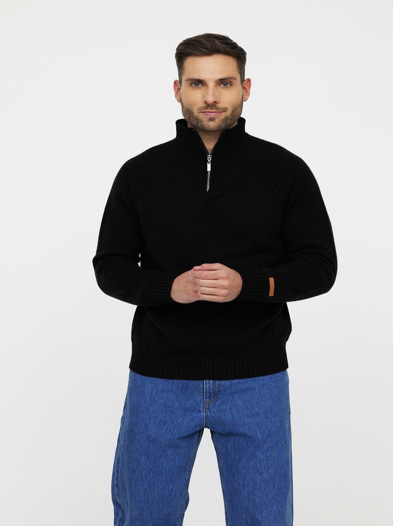 Lee Cooper - Pull CHALOK Black Noir - Kiabi
