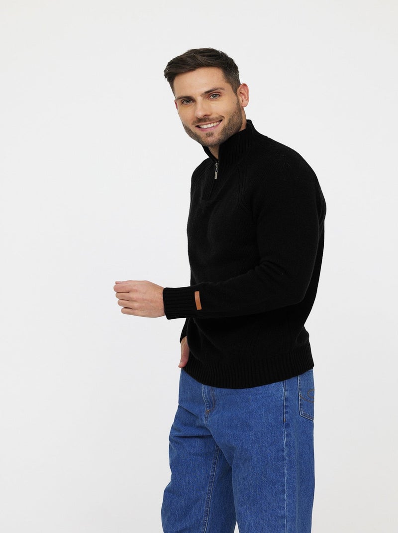 Lee Cooper - Pull CHALOK Black Noir - Kiabi