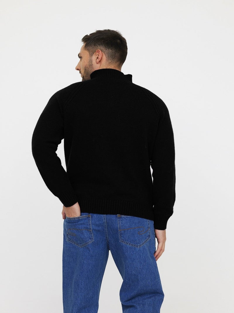 Lee Cooper - Pull CHALOK Black Noir - Kiabi
