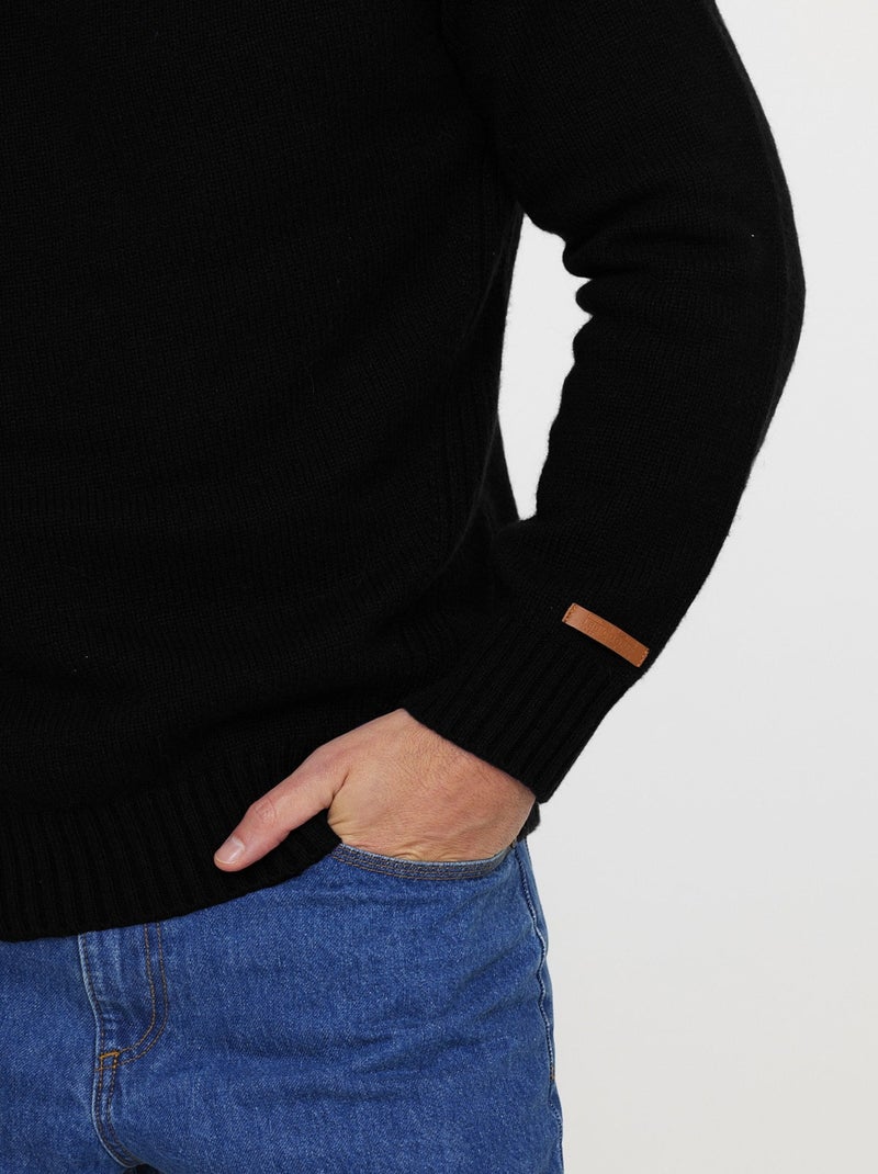 Lee Cooper - Pull CHALOK Black Noir - Kiabi