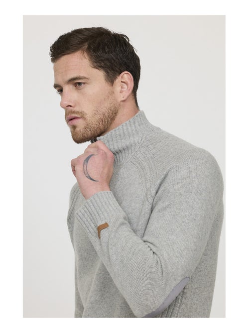 Lee Cooper - Pull CHALOK Gris chine - Kiabi