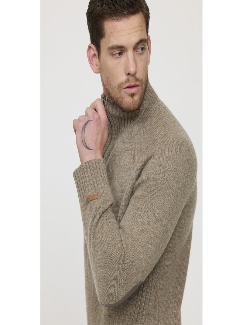 Lee Cooper - Pull CHALOK Taupe Taupe - Kiabi