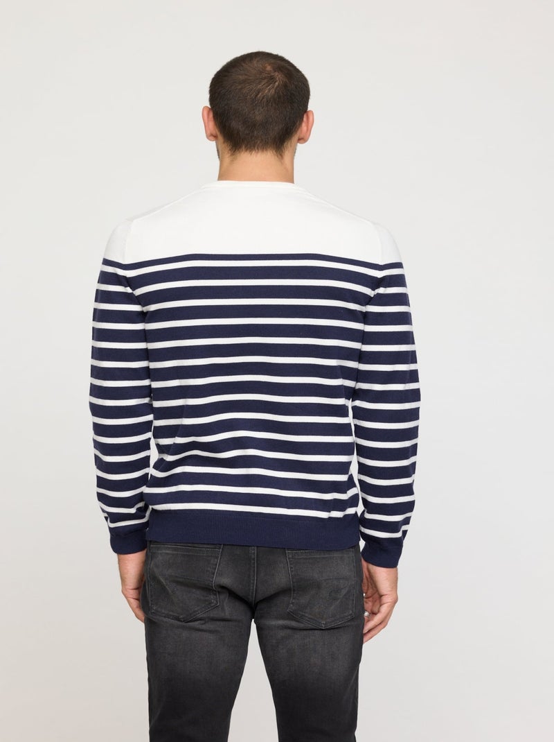 Lee Cooper - Pull Chris Navy Bleu marine - Kiabi