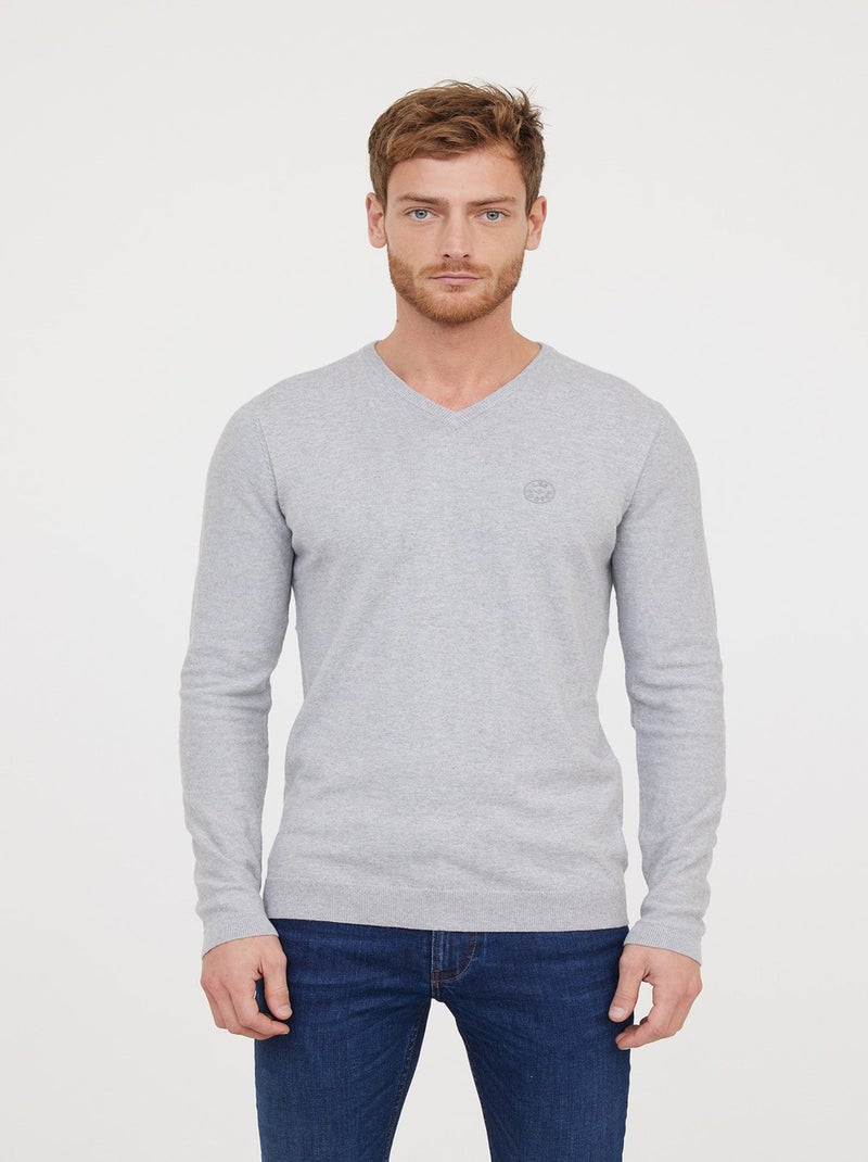 Lee Cooper - Pull CIFAR Gris Chine Gris - Kiabi