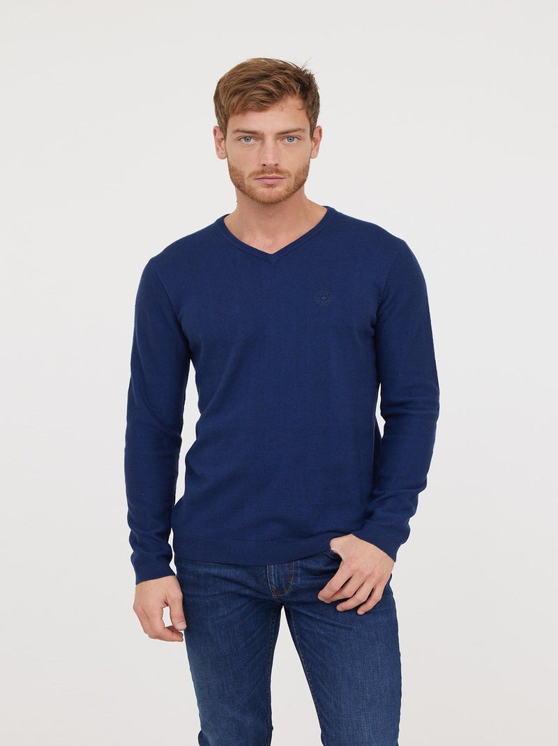 Lee Cooper - Pull CIFAR Marine Bleu - Kiabi