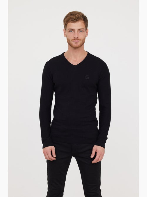 Lee Cooper - Pull CIFAR Noir - Kiabi