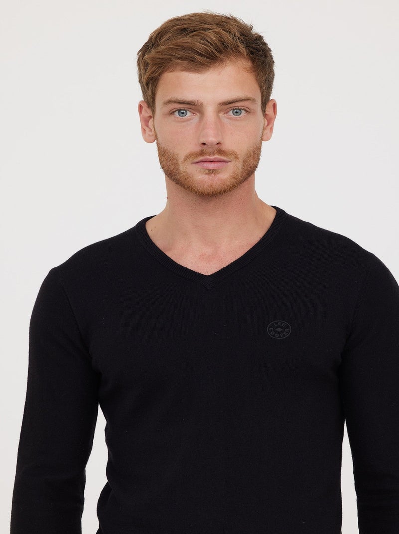 Lee Cooper - Pull CIFAR Noir Noir - Kiabi