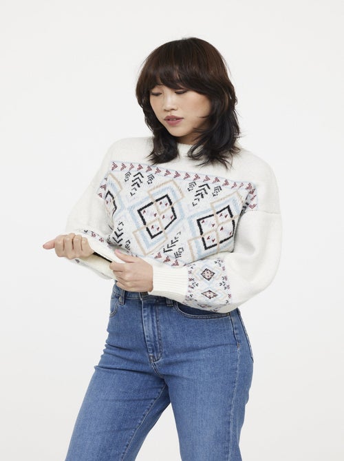 Lee Cooper - Pull CIKAT Ivory - Kiabi