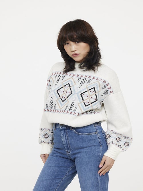 Lee Cooper - Pull CIKAT Ivory - Kiabi