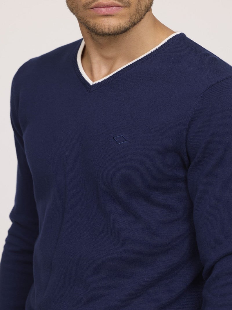 Lee Cooper - Pull CIRAKO Bleu marine Bleu - Kiabi