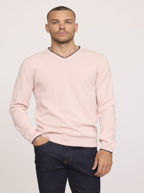 Lee Cooper - Pull CIRAKO Rose Dragée - Kiabi