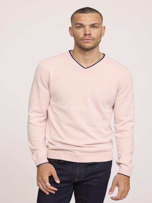Lee Cooper - Pull CIRAKO Rose Dragée - Kiabi