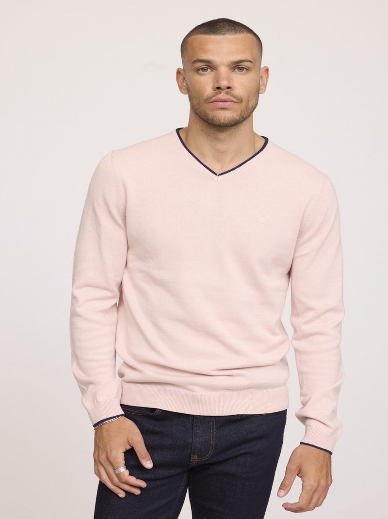 Lee Cooper - Pull CIRAKO Rose Dragée Rose - Kiabi