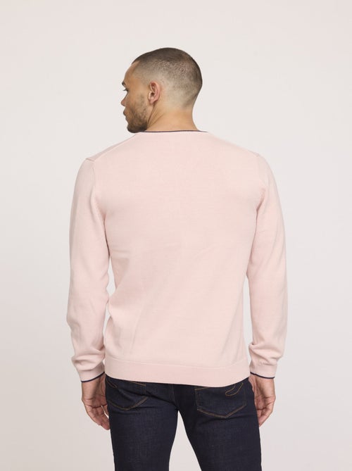 Lee Cooper - Pull CIRAKO Rose Dragée - Kiabi
