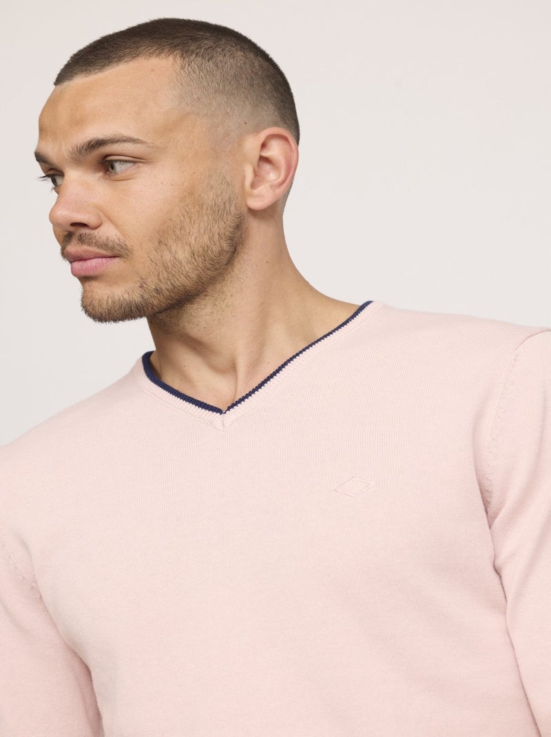 Lee Cooper - Pull CIRAKO Rose Dragée Rose - Kiabi