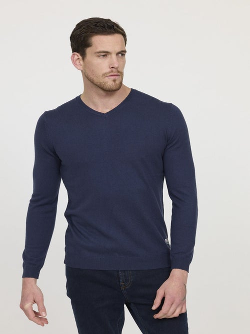 Lee Cooper - Pull CIVO Navy - Kiabi