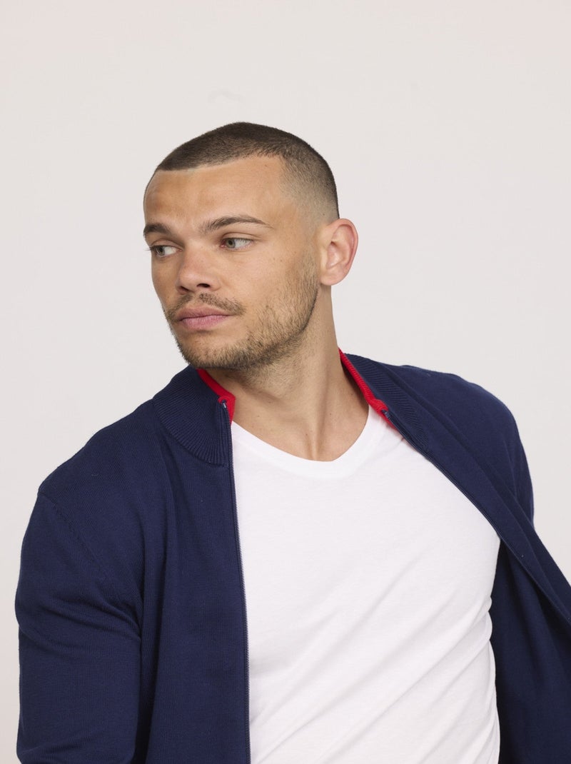 Lee Cooper - Pull CLAES Bleu marine Bleu - Kiabi
