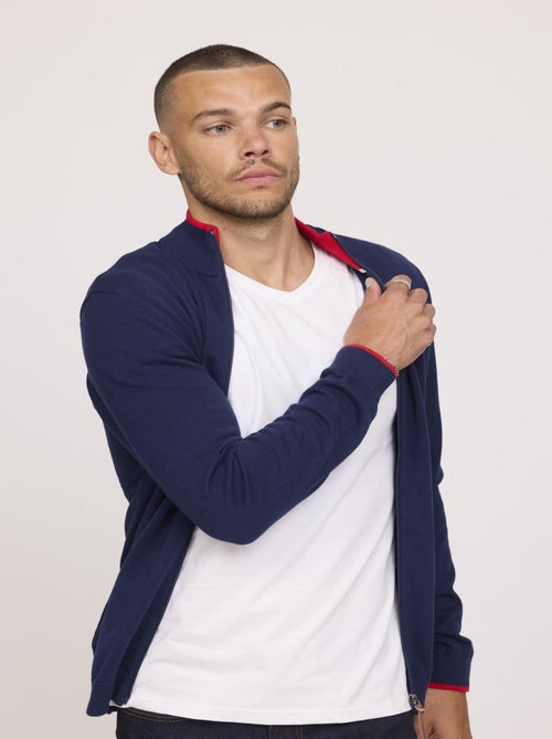 Lee Cooper - Pull CLAES Bleu marine - Kiabi