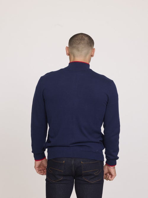 Lee Cooper - Pull CLAES Bleu marine - Kiabi