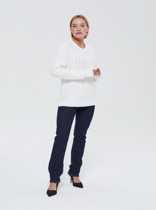 Lee Cooper - Pull Cofoncy Ivory - Kiabi