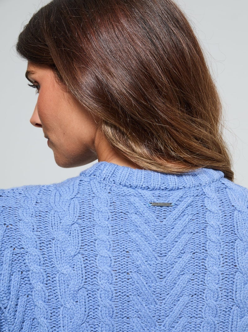Lee Cooper - Pull Cofoncy Sky Blue Chiné Bleu ciel - Kiabi