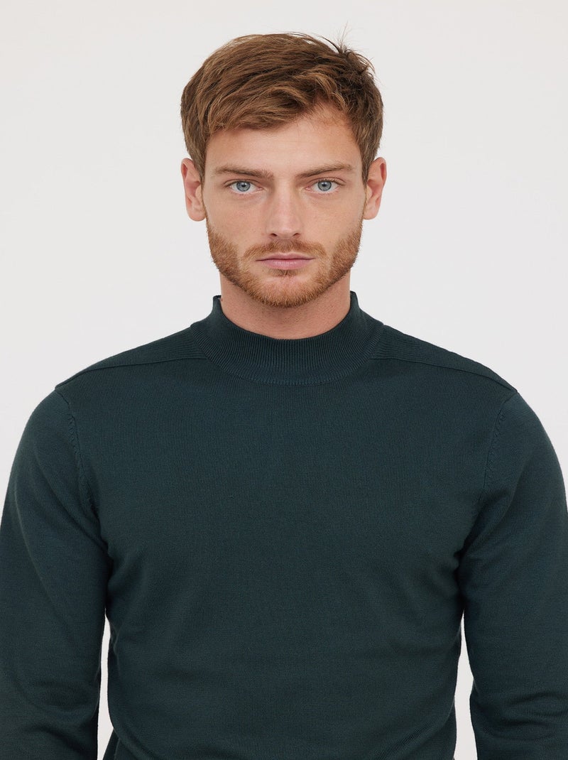 Lee Cooper - Pull COLEO Vert Profond Vert - Kiabi