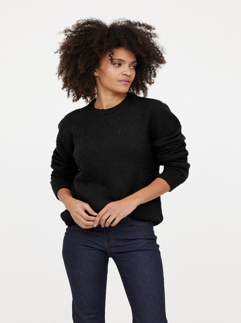Lee Cooper - Pull COLINA Black Noir - Kiabi