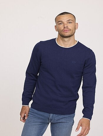 Lee Cooper - Pull COLIRO Bleu marine