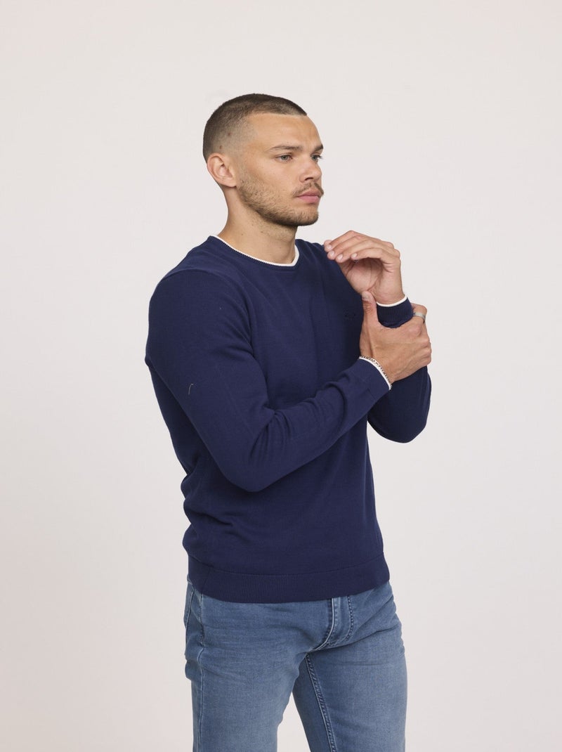 Lee Cooper - Pull COLIRO Bleu marine Bleu - Kiabi
