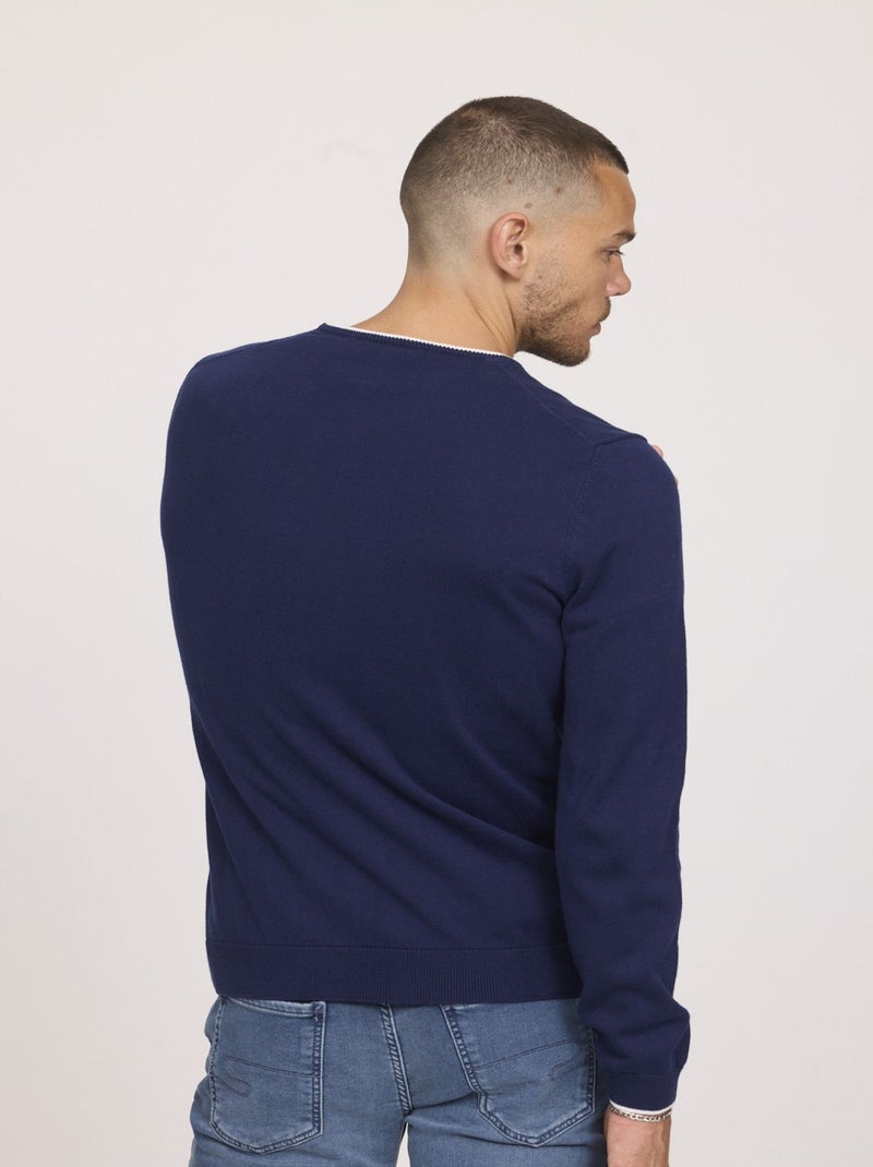 Lee Cooper - Pull COLIRO Bleu marine Bleu - Kiabi