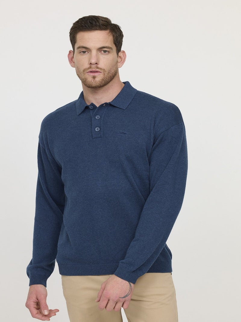 Lee Cooper - Pull COMAN Ceruleen Bleu - Kiabi