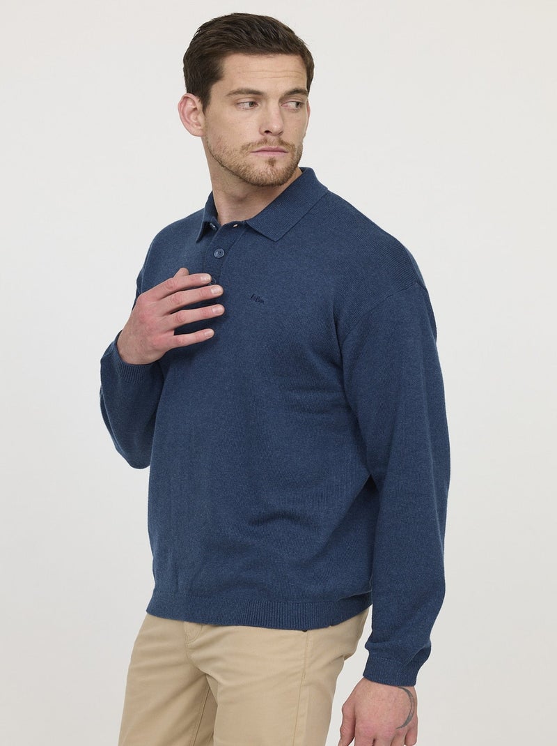 Lee Cooper - Pull COMAN Ceruleen Bleu - Kiabi