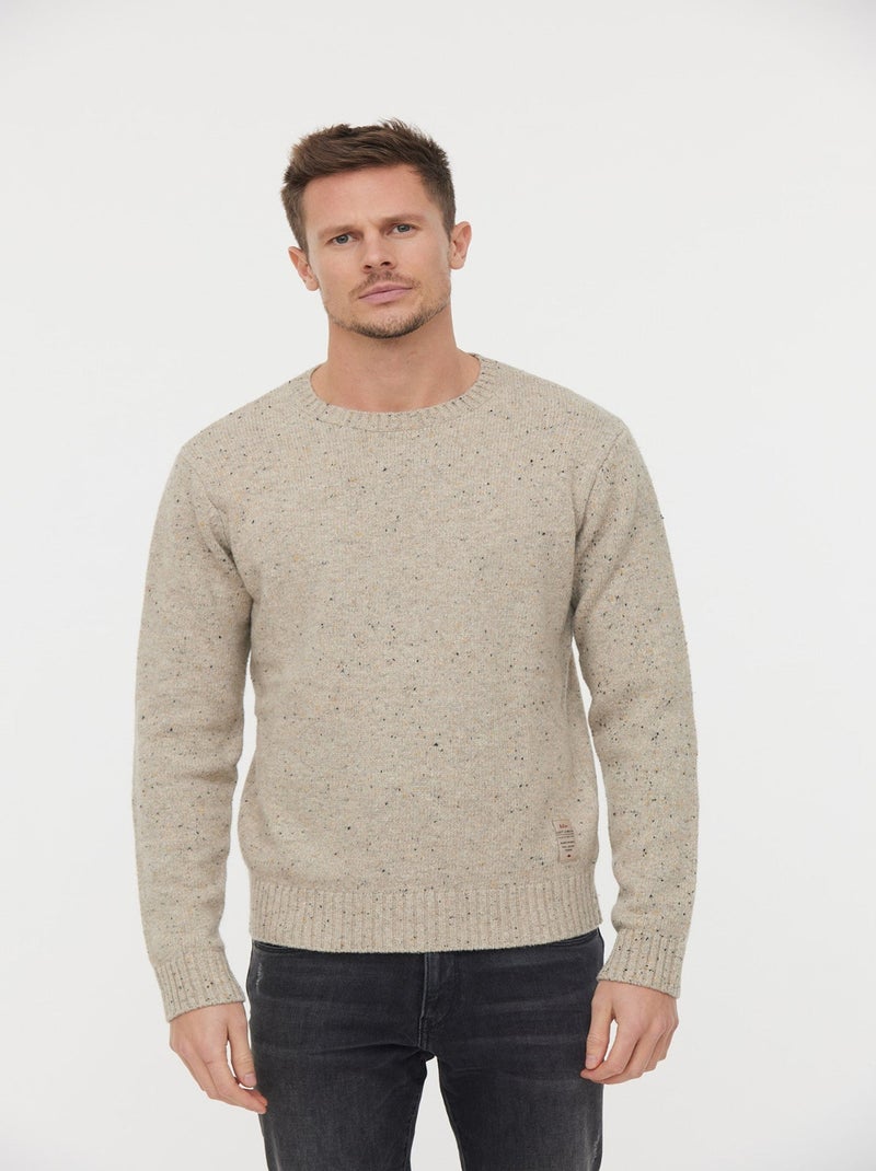 Lee Cooper - Pull COOLY Argile Beige Beige - Kiabi