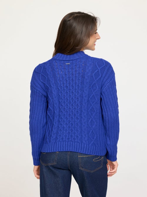 Lee Cooper - Pull Copoyo Bleu drapeau - Kiabi