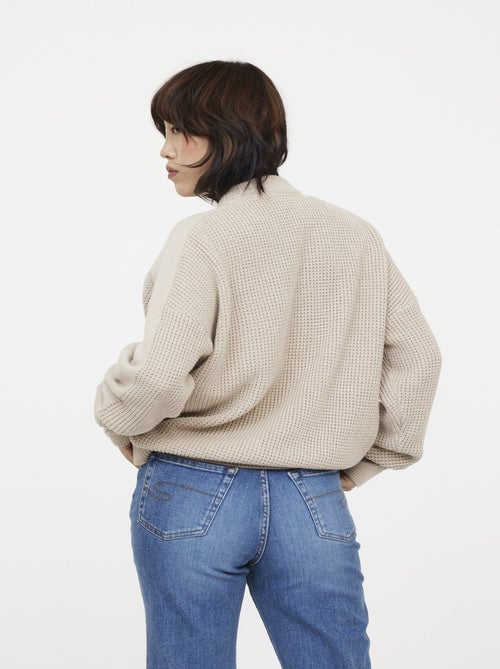 Lee Cooper - Pull CORALO Argile Beige - Kiabi