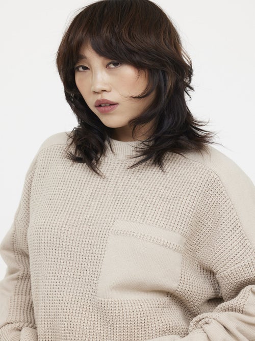 Lee Cooper - Pull CORALO Argile Beige - Kiabi