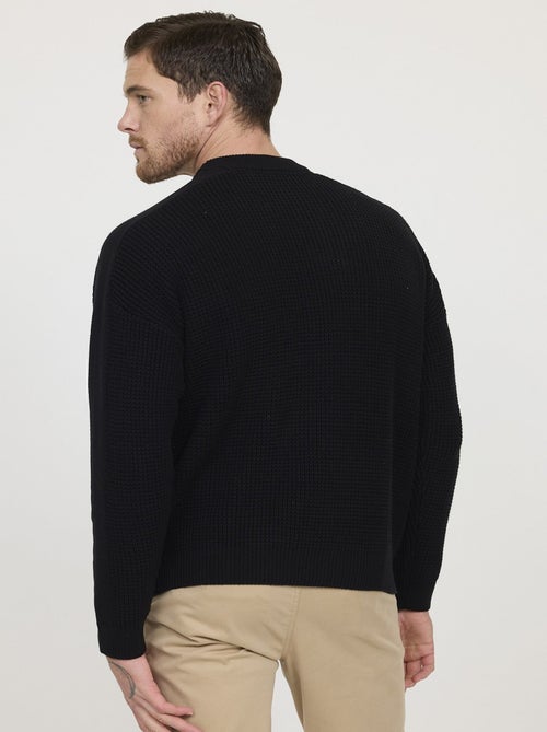 Lee Cooper - Pull CORALO Black - Kiabi
