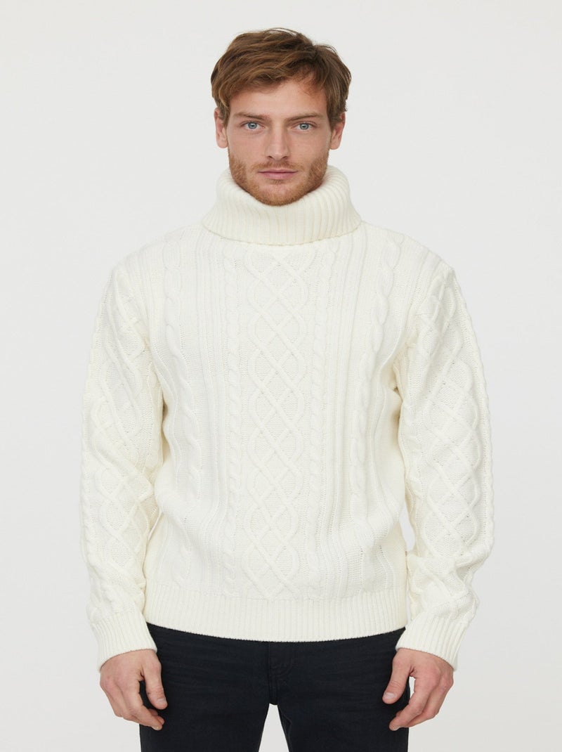Lee Cooper - Pull Corbini Ivory Beige - Kiabi